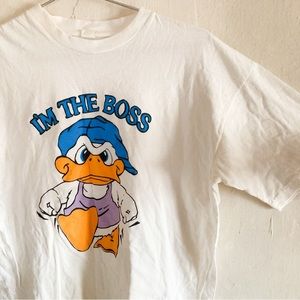 I’m the Boss Sassy Graphic Tee Vintage 80s 90s Cartoon